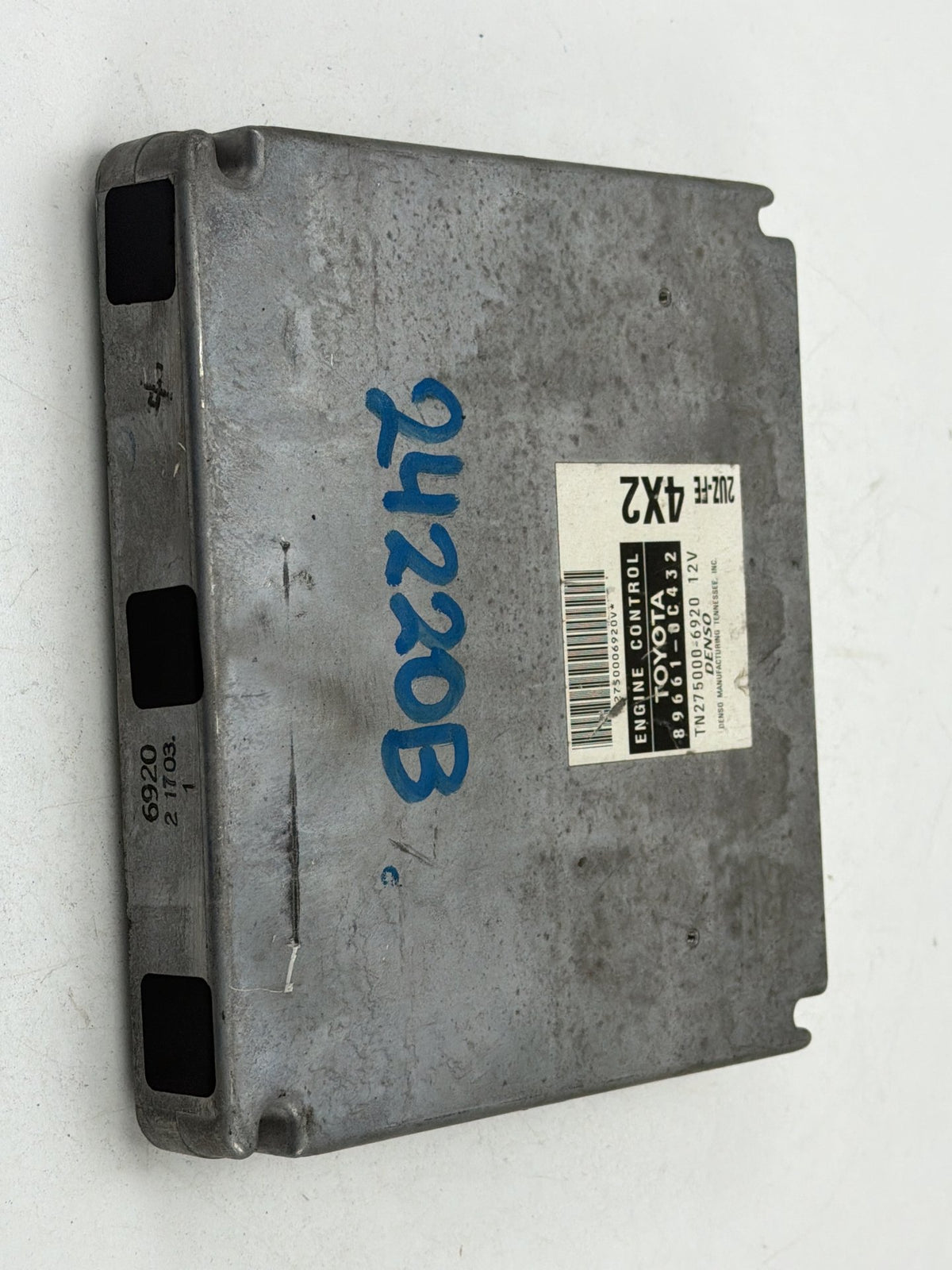 2003 Toyota Tundra 4.7L Engine Computer Control Module Unit ECU 89661-0C432 OEM