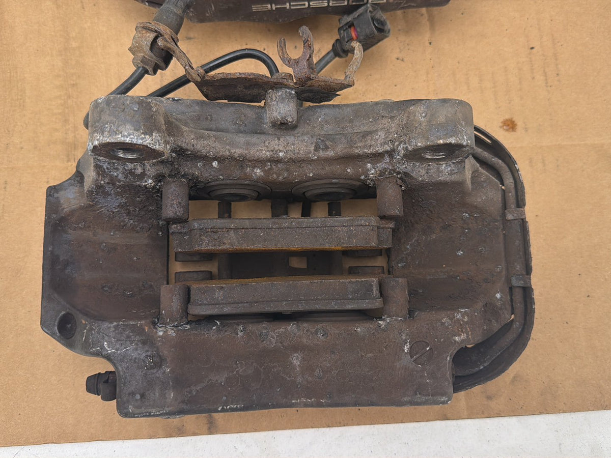2004-2010 Porsche Cayenne 9PA-Rear Left & Right Brake Caliper Set 207673034A OEM