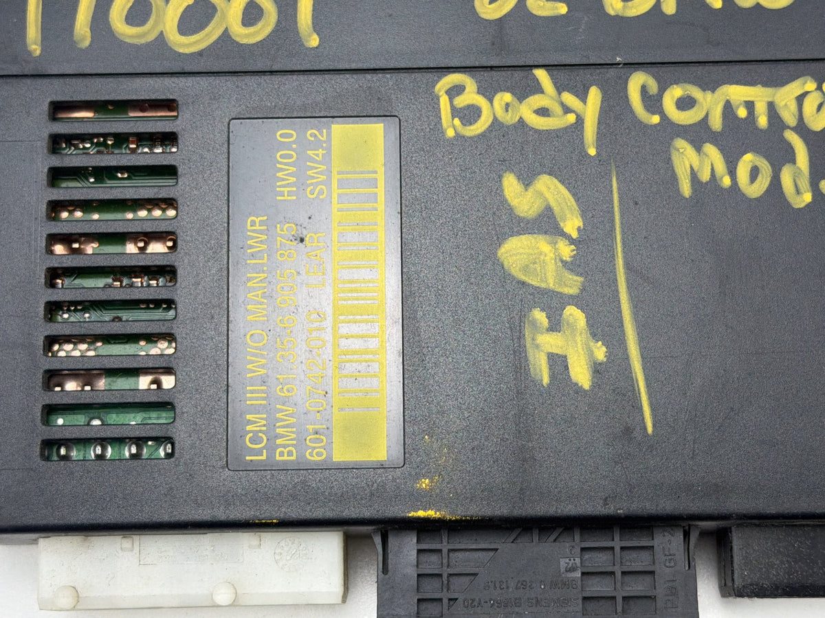 2000-2003 BMW X5 Lighting Light Control Module 6905875 OEM