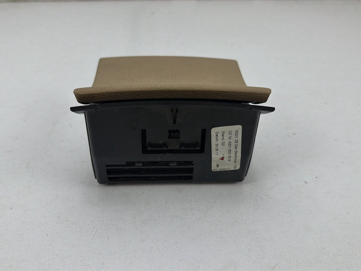 2007-2013 Mercedes-Benz S-Class 550 W221 Rear Console PN: A2218200209 OEM