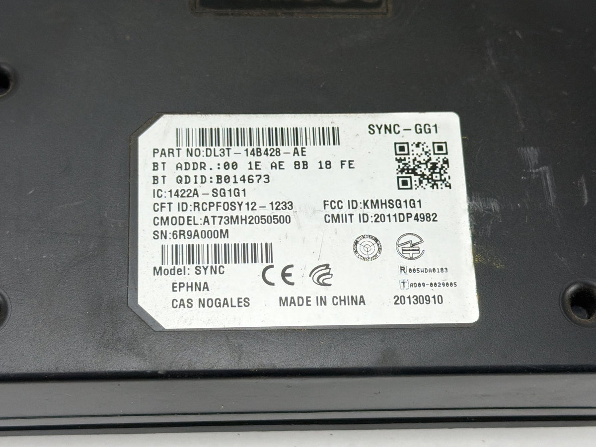 2013-2014 Ford F-150 Communication Voice Recognition Sync Module OEM
