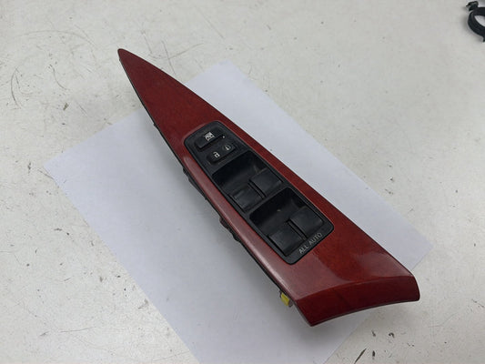 2007-2009 Lexus ES350 Front Left Driver Master Power Window Switch Wood Trim OEM