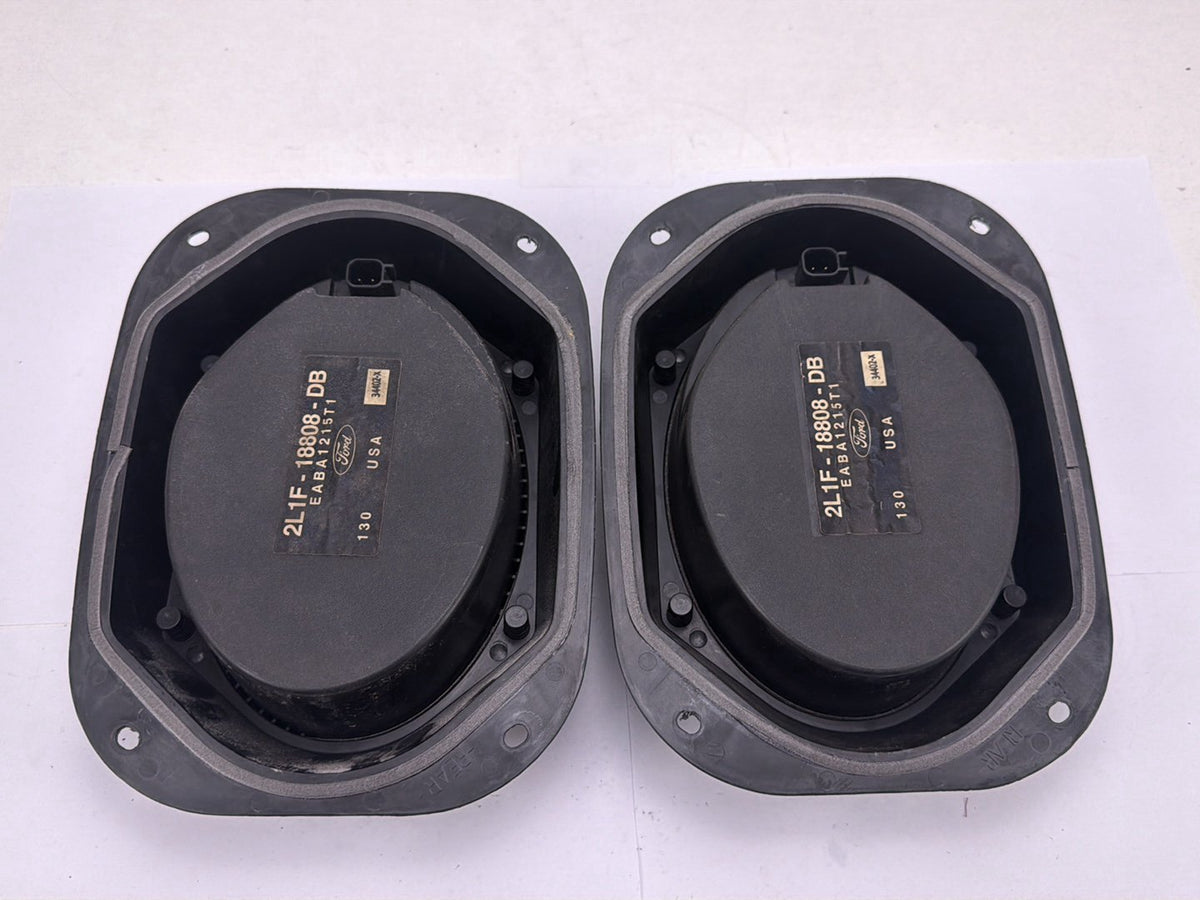 2003-2006 Lincoln Navigator Rear Left/Right Side Door Audio Speakers Pair OEM