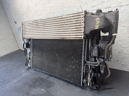 2014-2016 Volvo S60 Front Engine Radiator and Intercooler Assembly 31338236 OEM