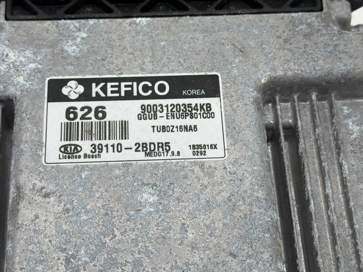 2014-2015 Kia Rio Engine Computer Control Module Unit ECU 39110-2BDR5 OEM