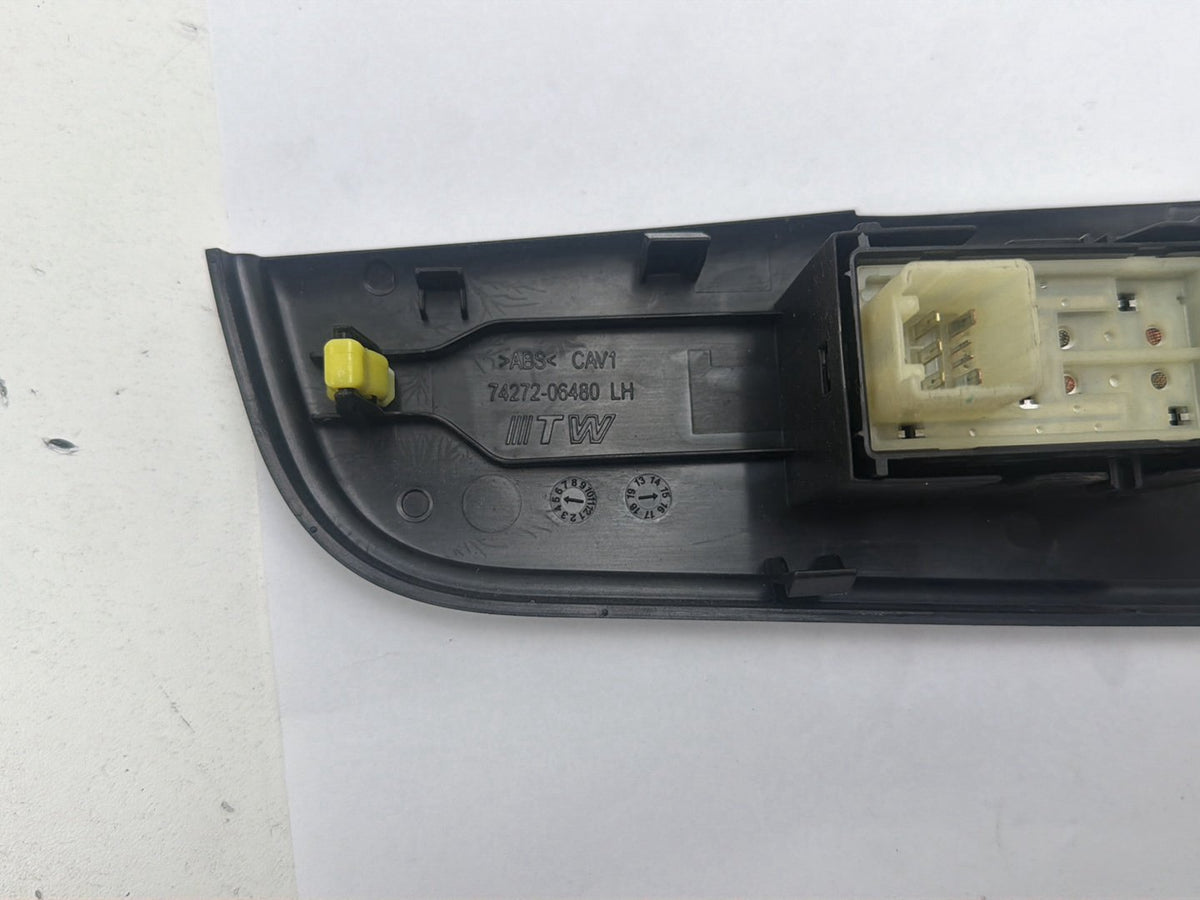 2015-2017 Toyota Camry Rear Left Driver Side Door Window Switch Bezel Panel OEM
