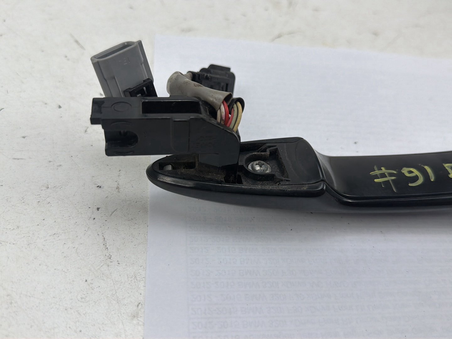 2014-2021 Infiniti Q50 Front Right Passenger Side Exterior Door Handle OEM