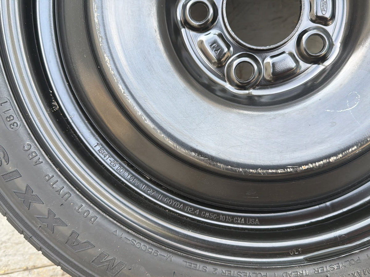 2012-2018 Ford Focus MK2- Emmergency Spare Tire Wheel Rim T125/80R16 OEM