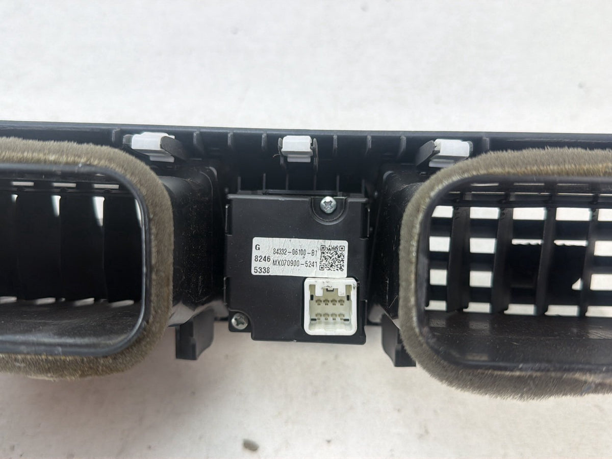 2007-2011 Toyota Camry Dash Dual Air Vent w/Hazard Switch 84332-06100-B1 OEM