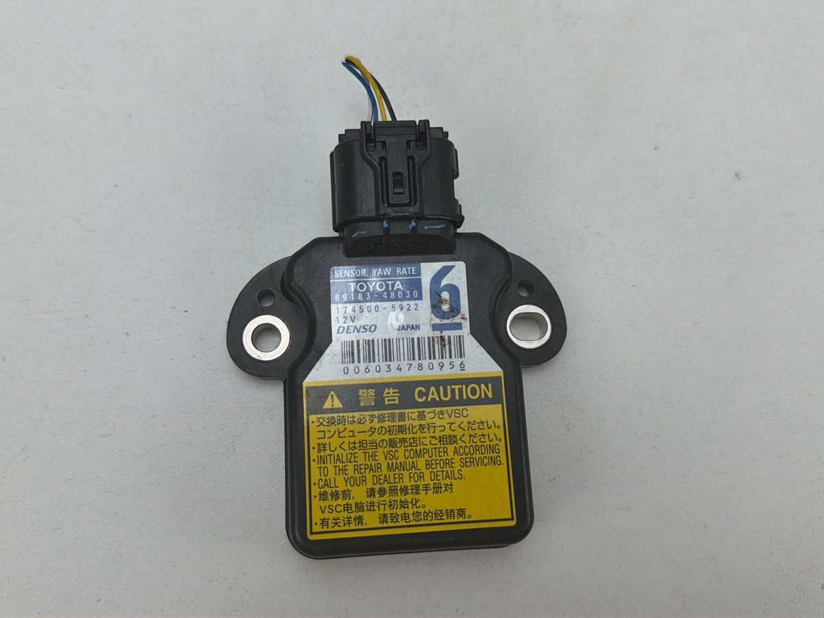 2010-2015 Toyota Prius W30 Stability Control Yaw Rate Sensor Module OEM