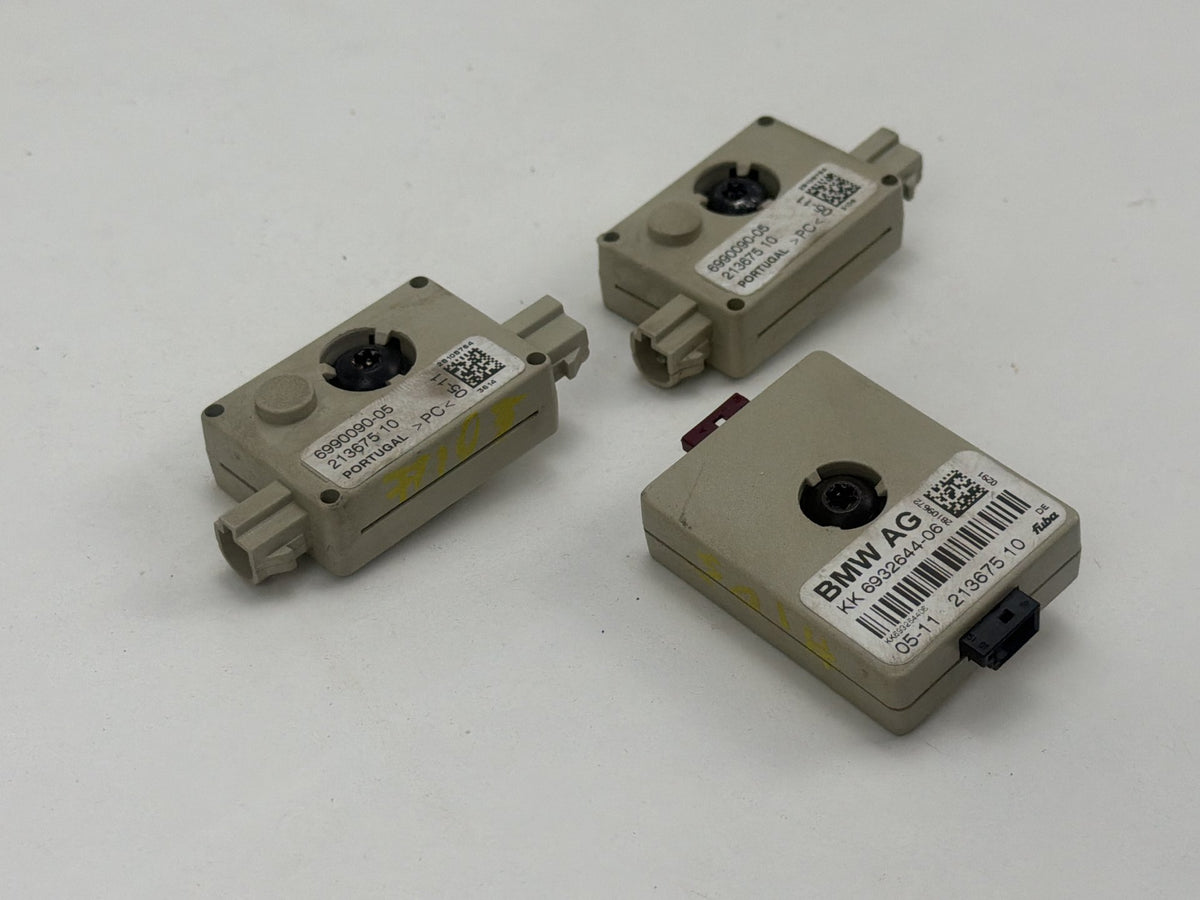2009-2013 BMW 335i xDrive Antenna Circuit Trap w/ Supression Filter Set of 3 OEM