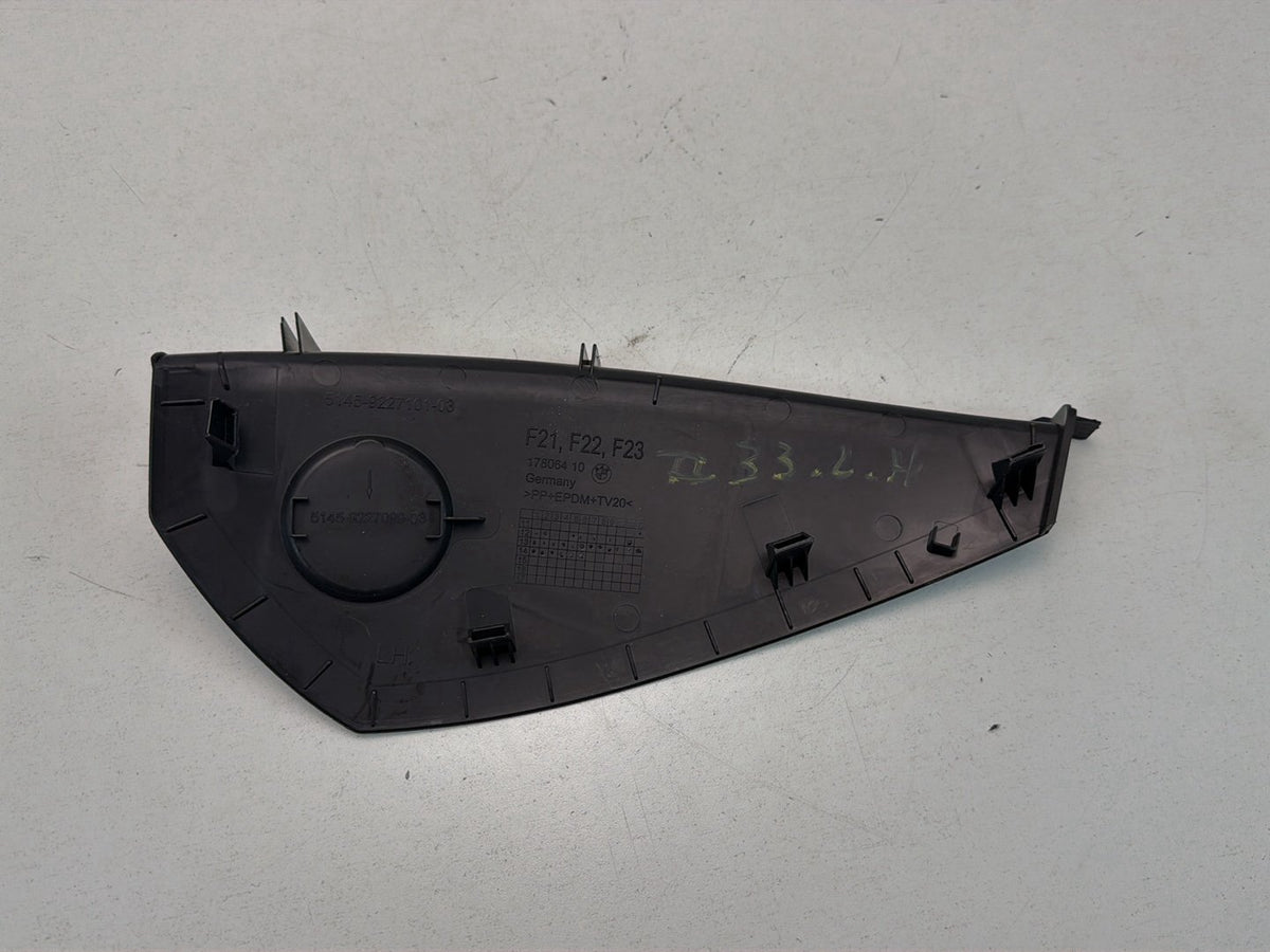 2014-2016 BMW 228i Left Driver Side Dash Dashboard End Cap Cover Trim OEM