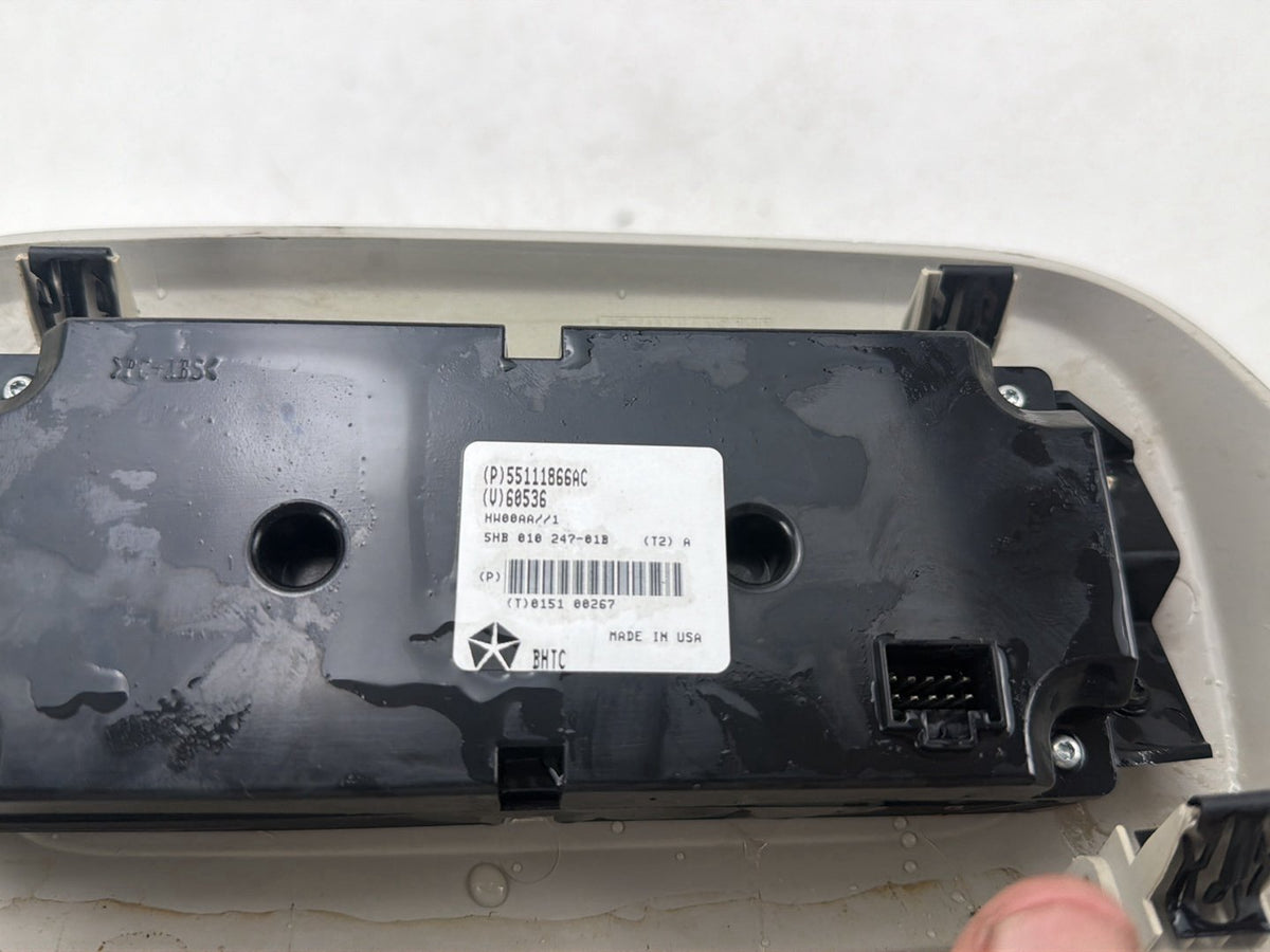 2011-2013 Dodge Durango WD-AC Climate Temperature Heater Control P55111866AC OEM