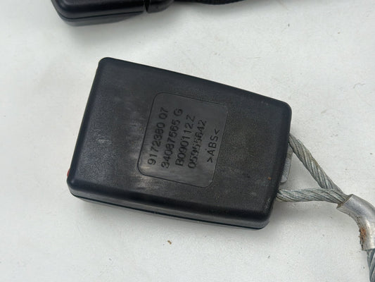 2011-2013 BMW 550i xDrive F10 Rear Center Left Right Seat Belt Buckle Set OEM