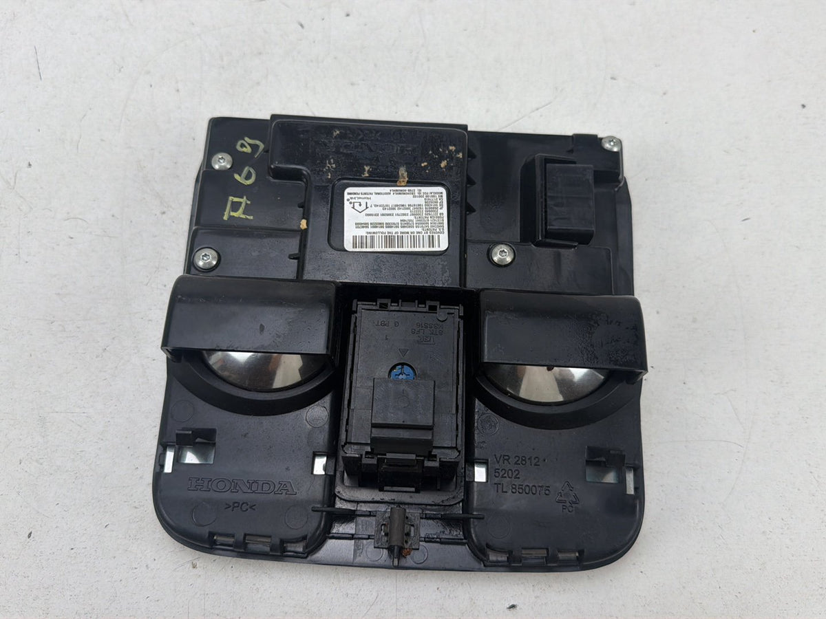 2007-2012 Acura RDX Overhead Roof Map Light Dome Lamp Console Sunroof Switch OEM