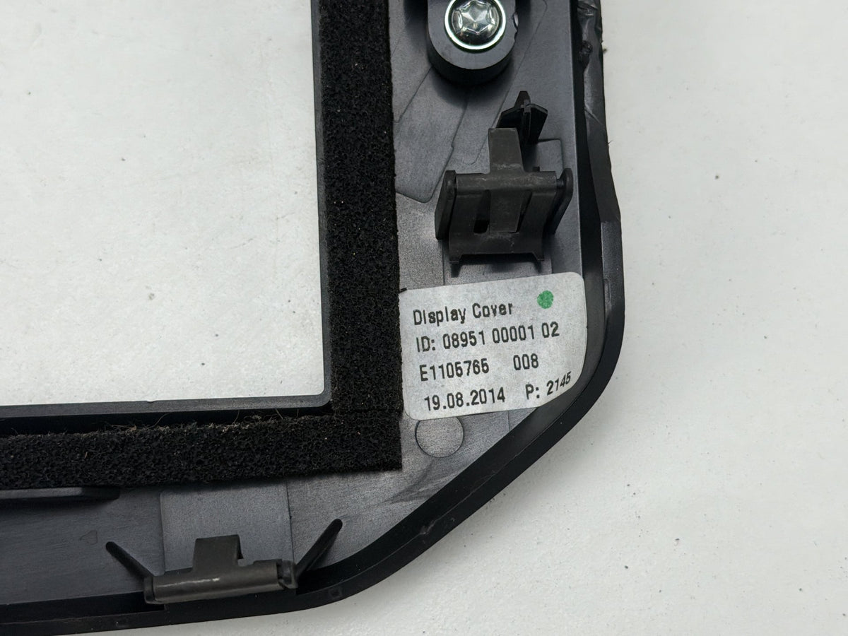 2014-2020 Maserati Ghibli III M157 Radio Screen Display Lower Cover Bezel OEM