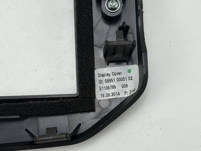 2014-2020 Maserati Ghibli III M157 Radio Screen Display Lower Cover Bezel OEM