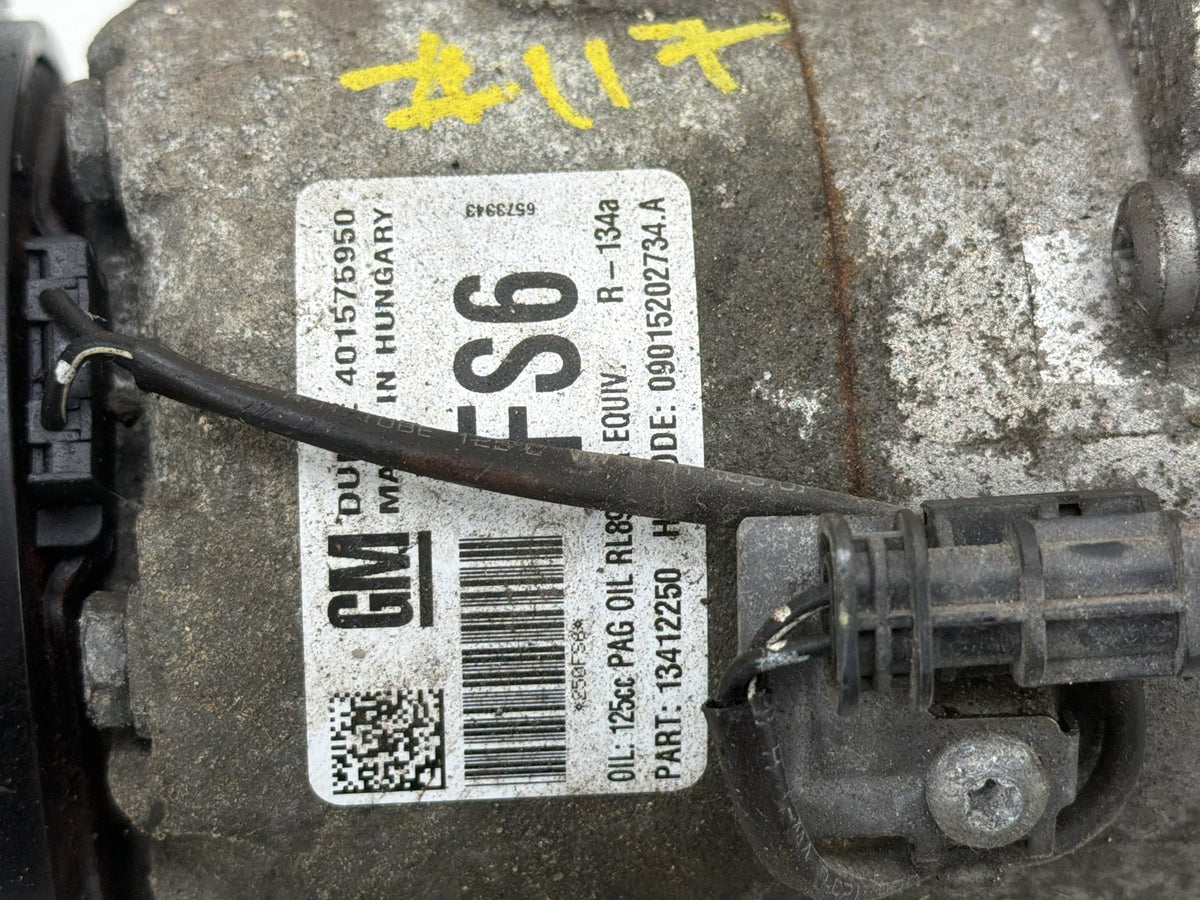 2011-2016 Chevrolet Cruze J300 1.4L Engine Air Conditioning Compressor Pump OEM