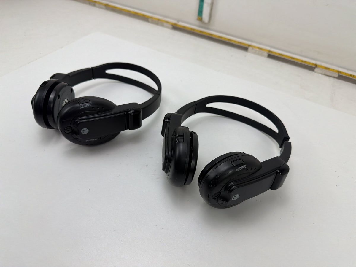 2011-2013 Infiniti QX56 Wireless DVD Entertainment Headphones Pair OEM
