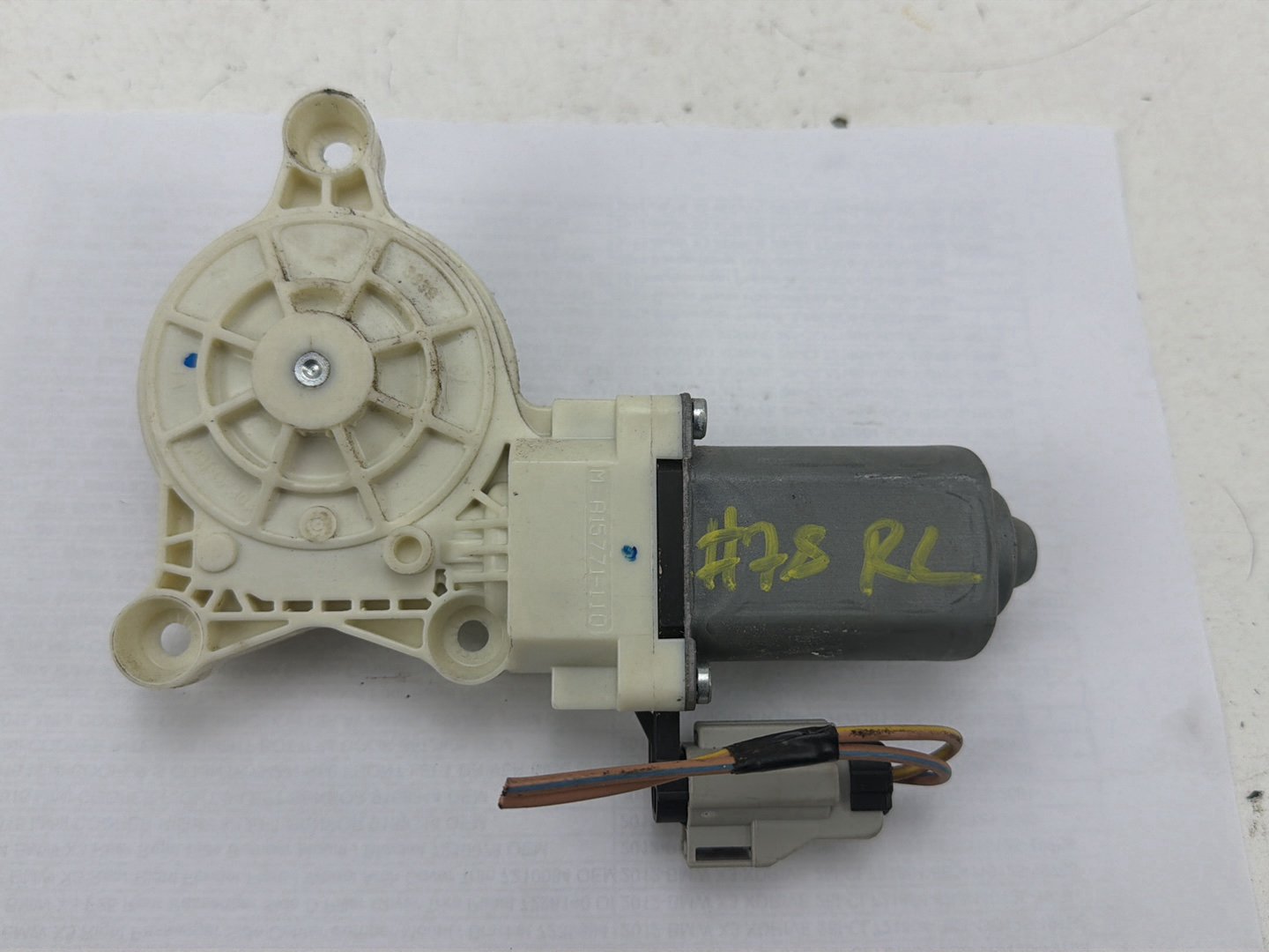 2013-2018 Ram 1500 Rear Left Door Window Regulator Motor A15771-110 OEM