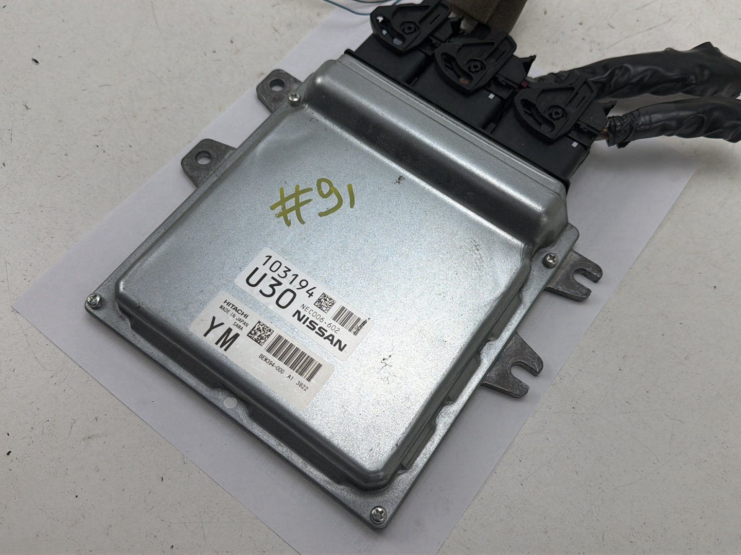 2014-2020 Infiniti Q50 V37 Engine Computer Module ECU NEC006602 OEM