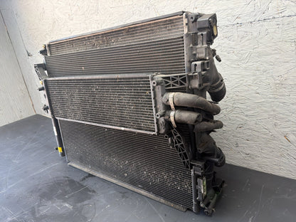 2014-2017 Maserati Ghibli Engine Radiator & A/C Condenser Assembly 16485982 OEM