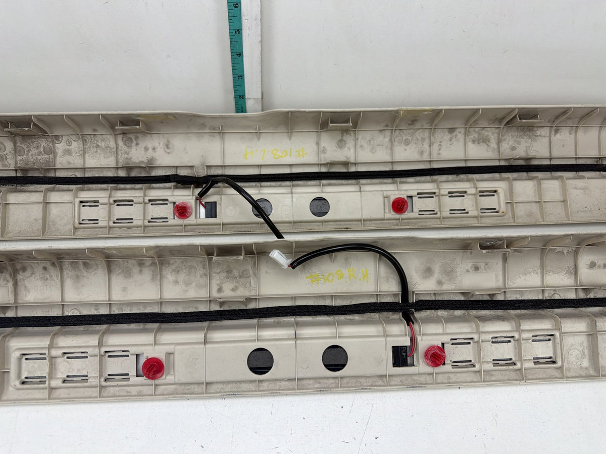 2006-2010 Lexus IS250 Left Right Interior Door Sill Scuff Plate Trim Panels OEM