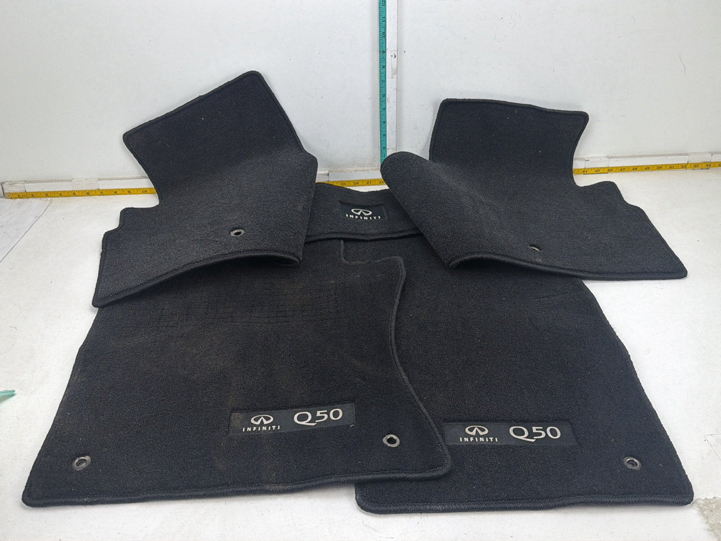 2014-2023 Infiniti Q50 Carpet Floor Mats Set Front Rear OEM