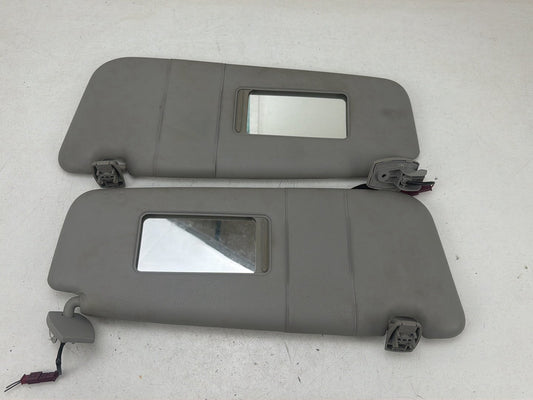 2004-2010 BMW 528i E60 5 Series Front Left & Right Side Sun Visor Pair Set OEM