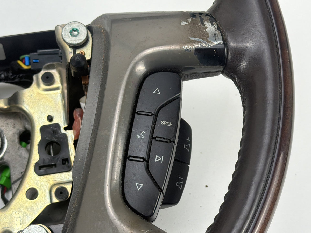 2007-2014 GMC DENALI GMT900 Front Left Driver Side Steering Wheel 16901186 OEM