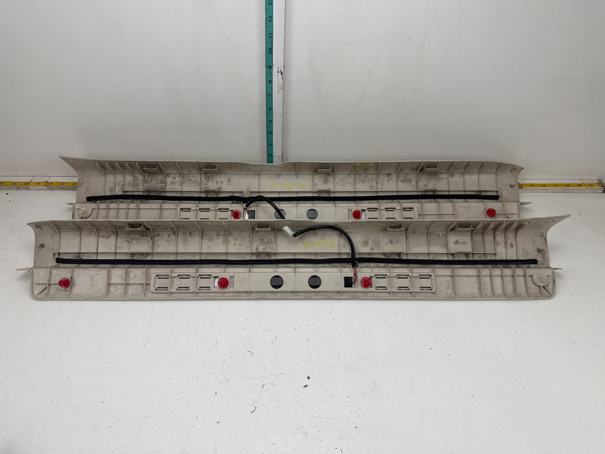 2006-2010 Lexus IS250 Left Right Interior Door Sill Scuff Plate Trim Panels OEM