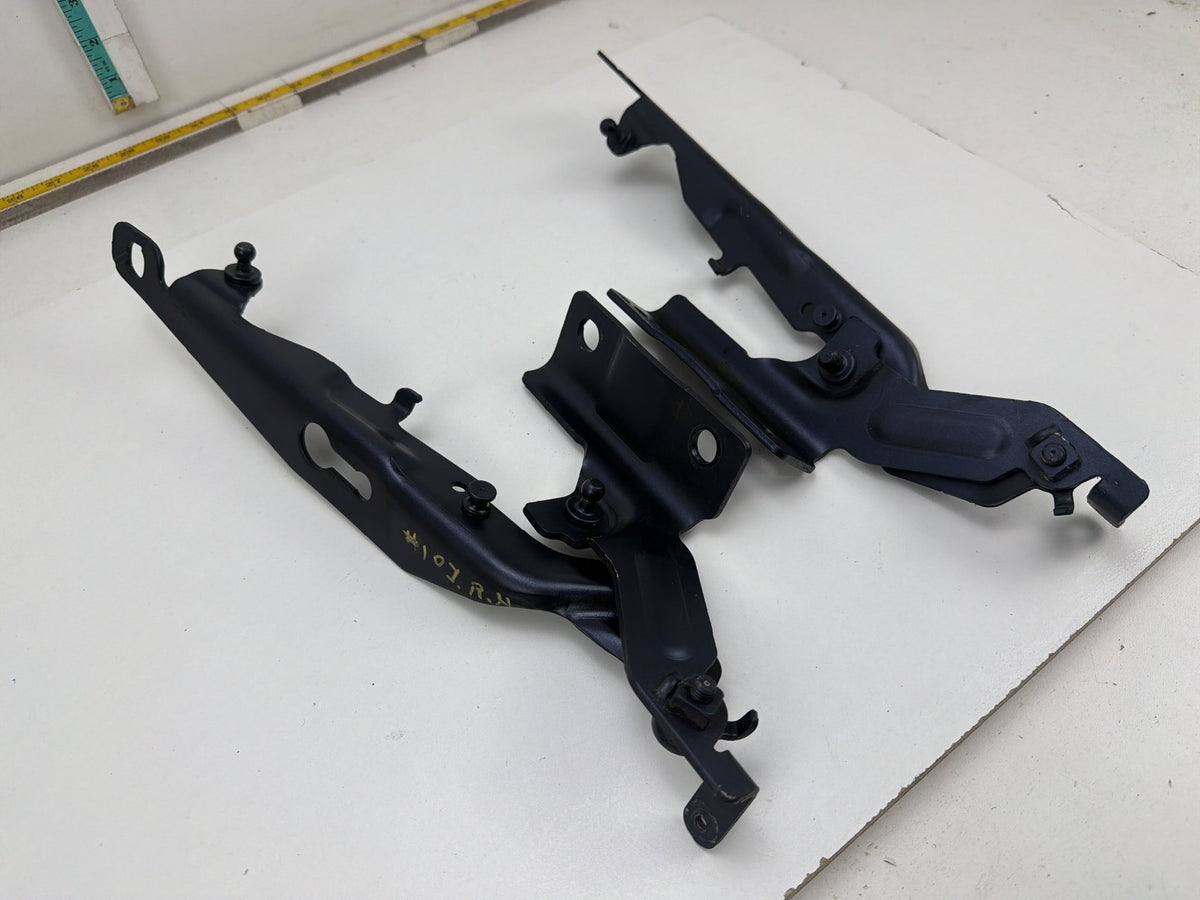 2011-2018 Volvo S60 Hood Hinges Left Driver & Right Passenger Side Pair OEM