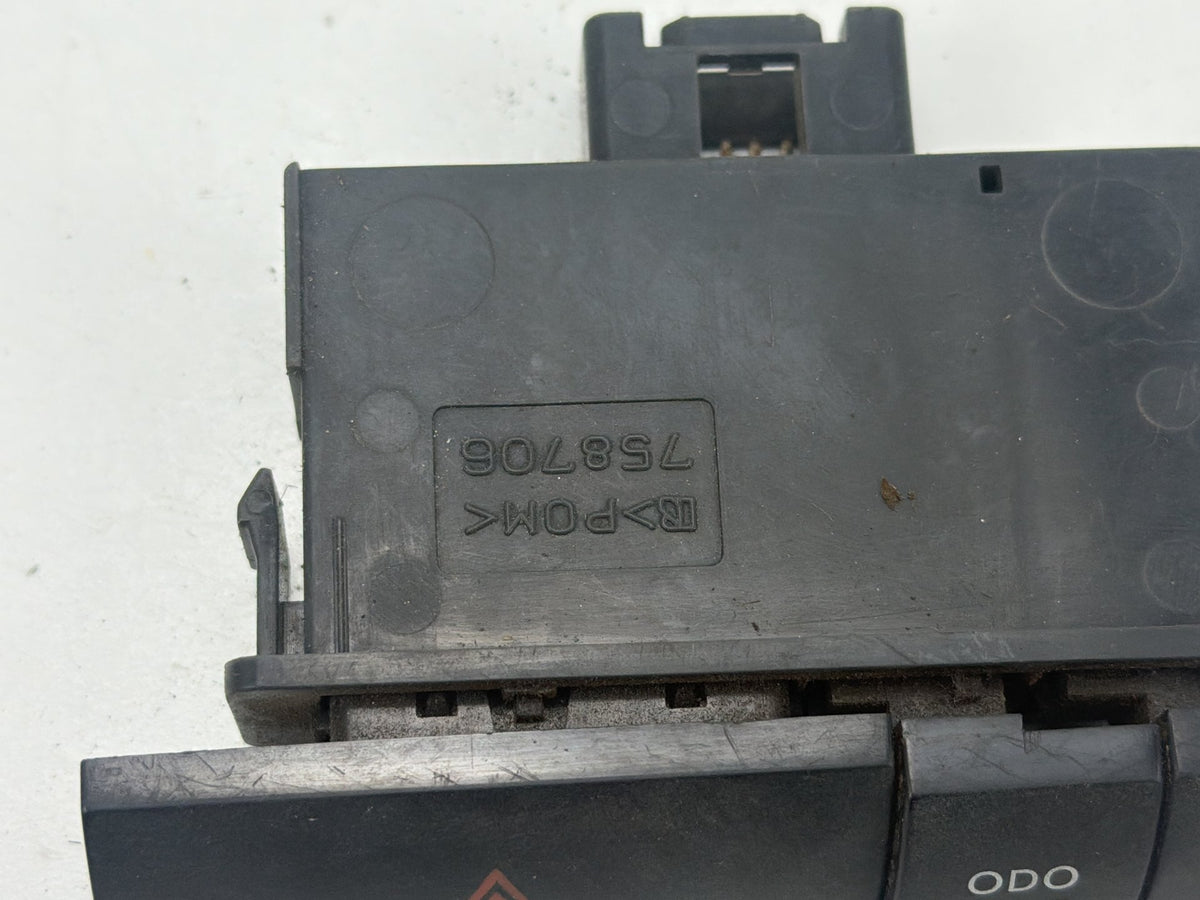 2004-2009 Toyota Prius Dash Hazard Warning Light Switch Button 758706 OEM