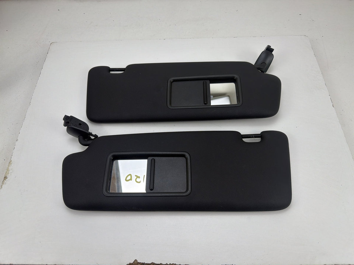 2013-2017 Audi Q5 Front Left & Right Side Sun Visor Pair 8K0857551 OEM