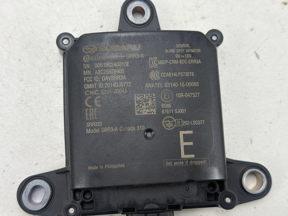 2017-2021 Subaru Crosstrek Forester Sensor Rear Blind Spot A2C75979405 OEM