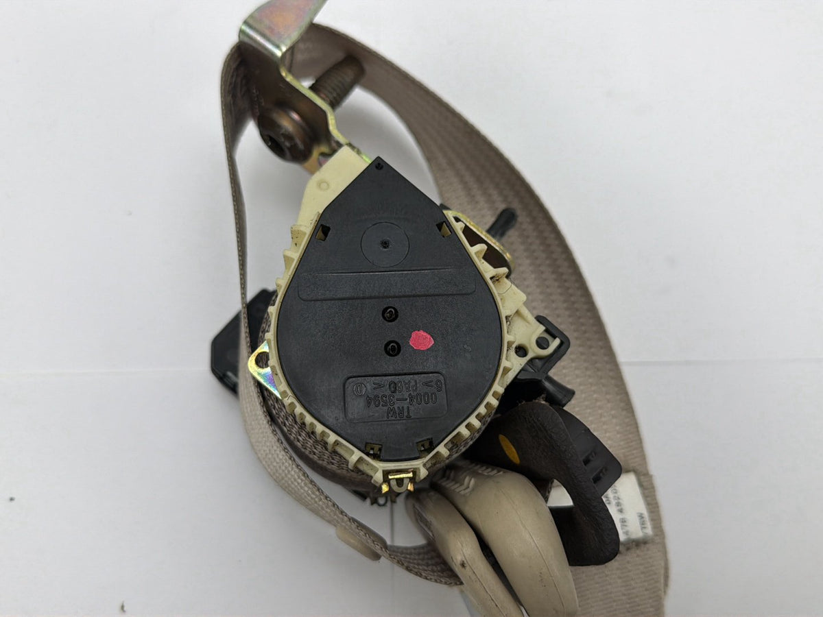2003-2006 Lincoln Navigator 2nd Row Rear Right Side Seat Belt Retractor Tan OEM