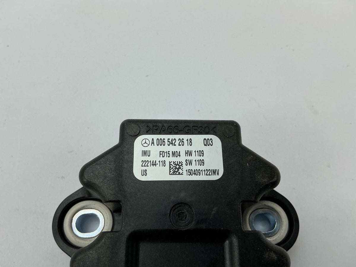 2013-2016 Mercedes-Benz GL63 AMG X166 Yaw Rate Speed Sensor Control Module OEM