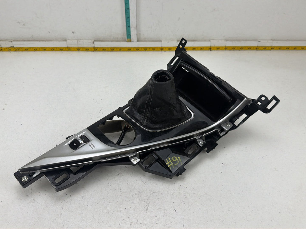2014-2020 Infiniti Q50 V37 Center Console Shifter Trim Bezel OEM