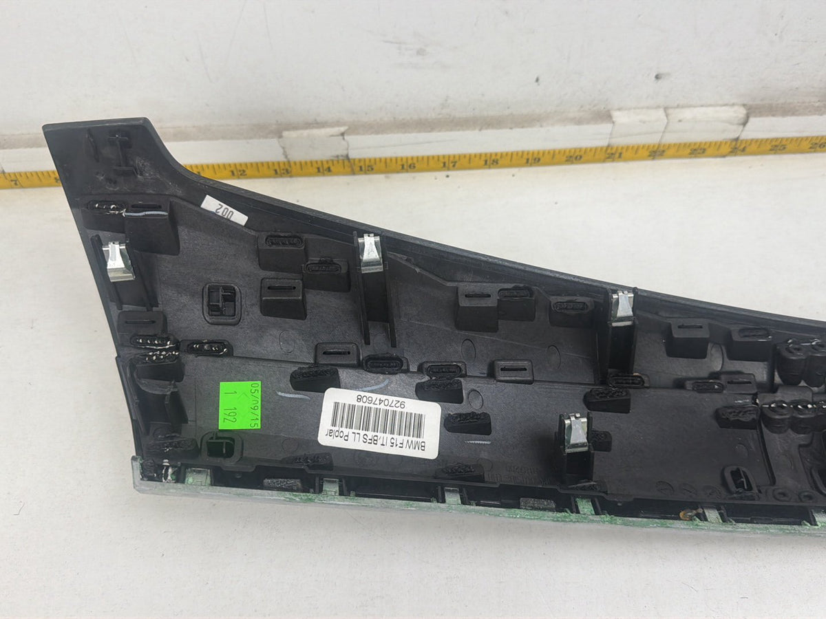 2014-2018 BMW X5 Center Dash Air Vent w/ Start Stop Switch 9270476 OEM