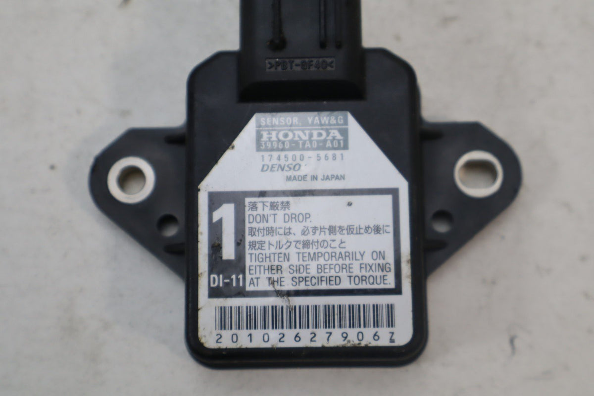 2008 - 2012 Honda Accord Yaw Rate Speed Sensor Module 39960-TA0-A01 OEM