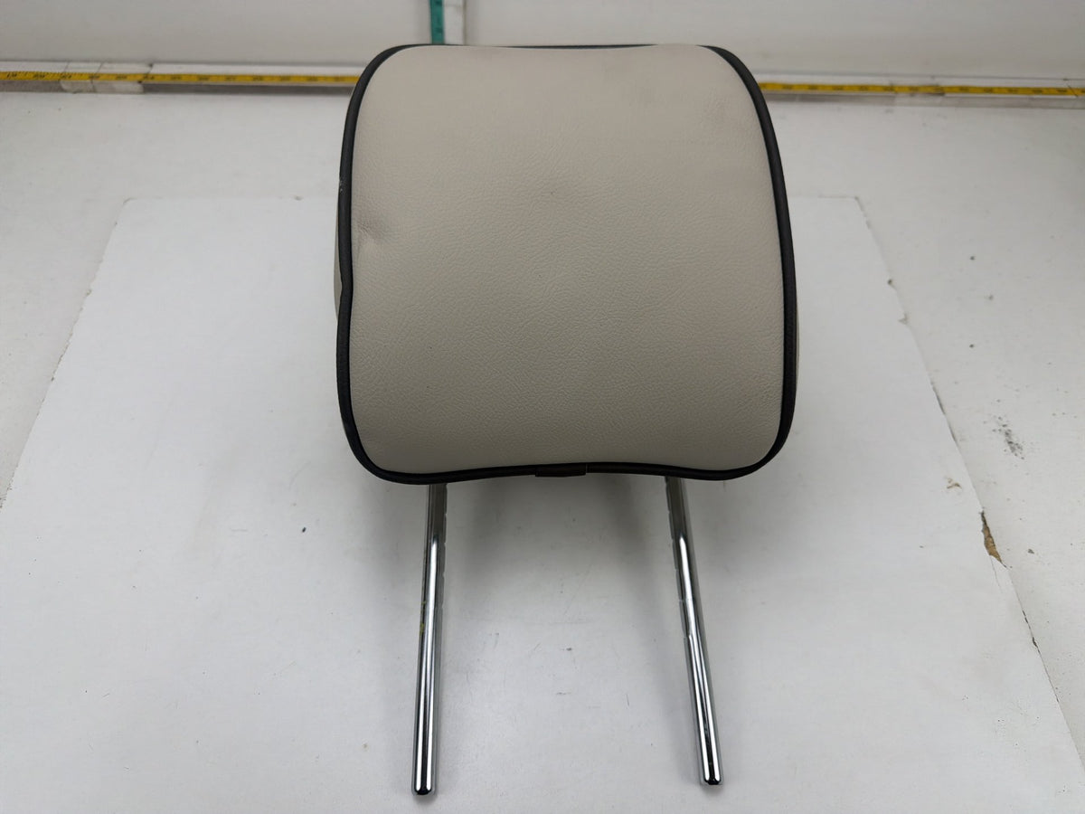 2010-2012 Land Rover Range Rover Rear Left Side Seat Headrest Beige Leather OEM