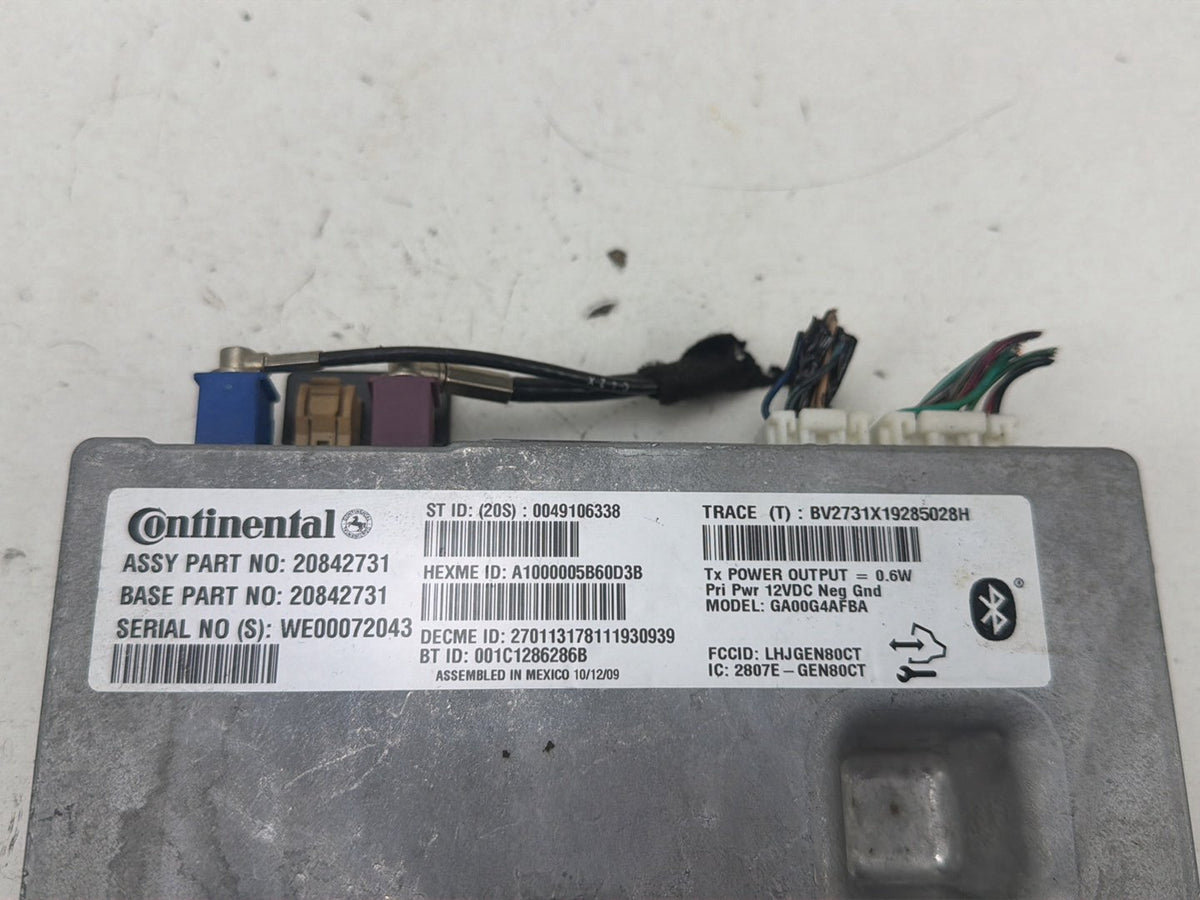 2010-2013 Buick LaCrosse Communication Control Module 20842731 OEM