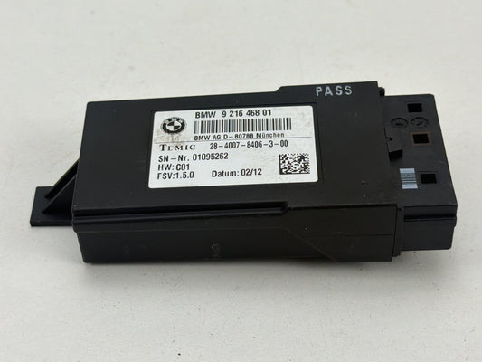 2011-2013 BMW 550i xDrive F10 Seat Control Module 921646801 OEM