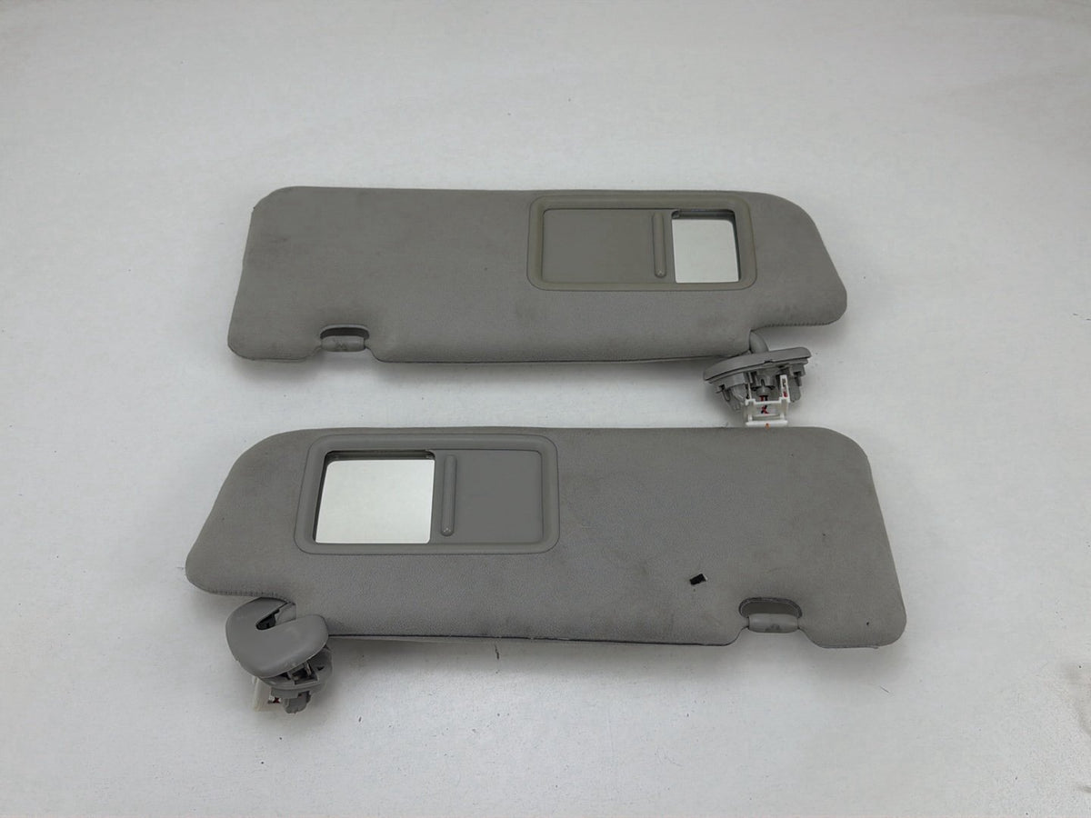 2010-2015 Toyota Prius W30- LH Driver RH Passenger Side Sun Visor Pair Set OEM