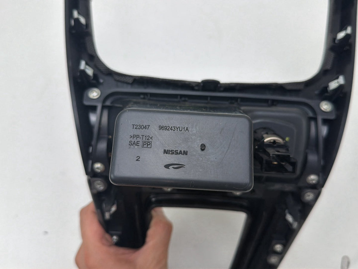 2013-2019 Nissan Sentra Center Console Shifter Bezel Trim 969243YU1A OEM