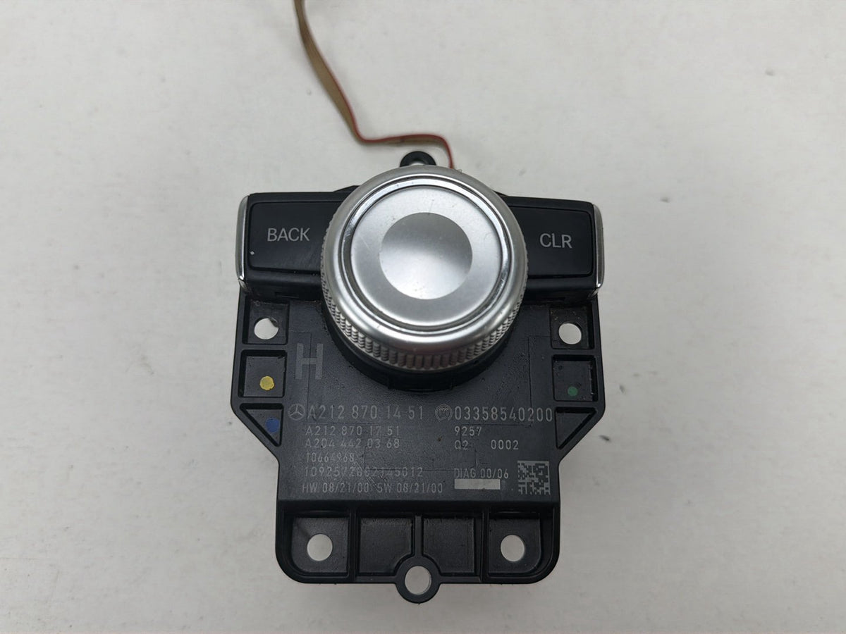 2010-2011 Mercedes-Benz E-Class Console Controller Multi Switch A2128701451 OEM