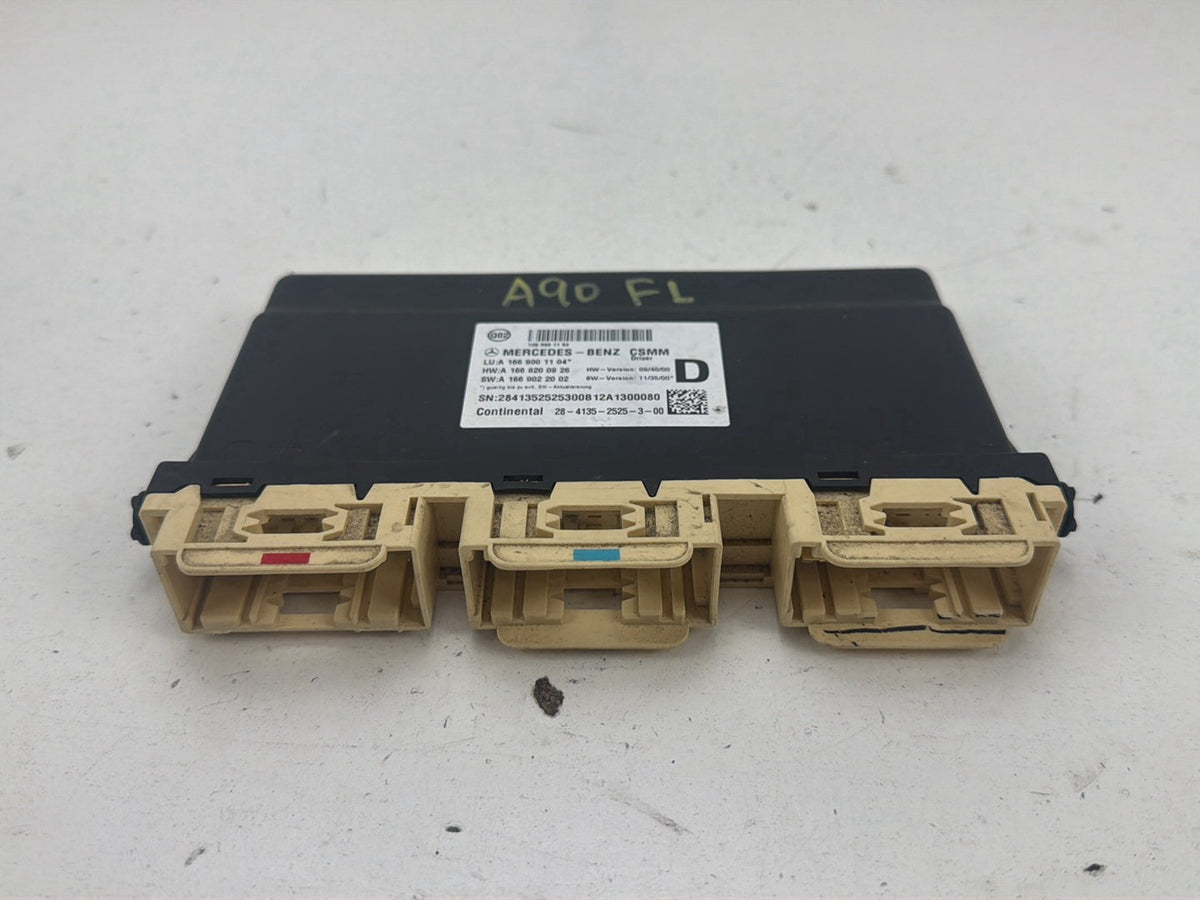 2013-2019 Mercedes-Benz X166 GL450 GL550 Front Left Side Seat Control Unit OEM