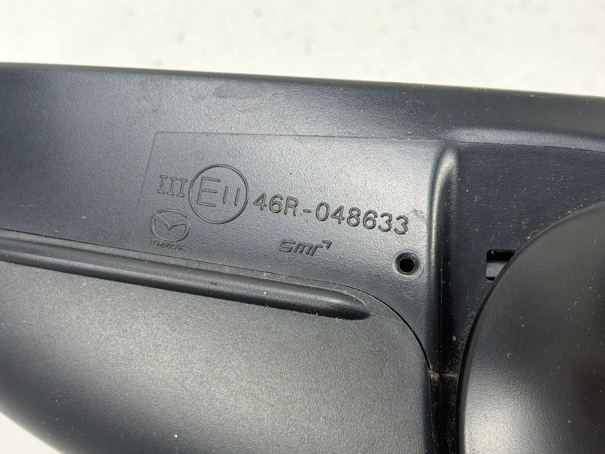 2017-2018 Mazda 3 Left Driver Door Mirror Blind Spot E11 46R-048633 OEM