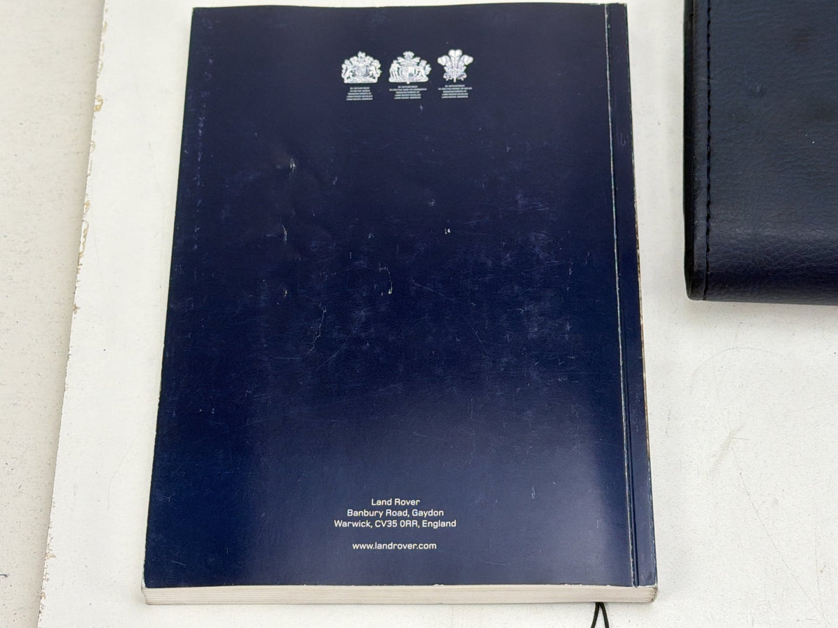 2010-2013 Land Rover Range Rover Owners Manual Guide Book OEM