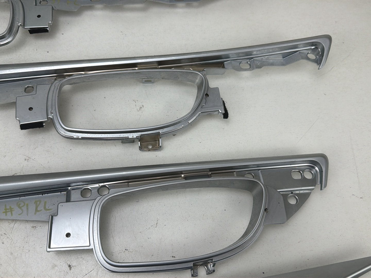 2014-2023 Infiniti Q50 Interior Door Handle Trim Bezel Finishers Set 4PC OEM